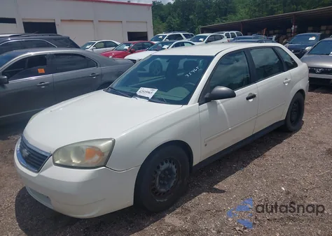 2007 Chevrolet Malibu Maxx Ls из США, поврежденный, VIN 1G1ZS68N77F259170